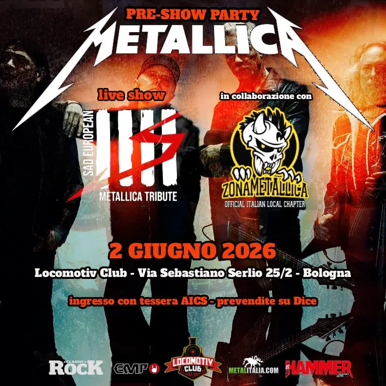 Metallica Pre Show Party