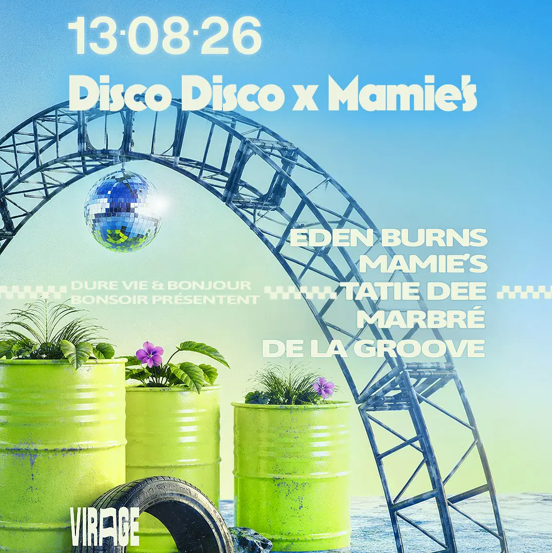 DISCO DISCO X MAMIE’S: EDEN BURNS, MAMIE’S, MARBRÉ & MORE