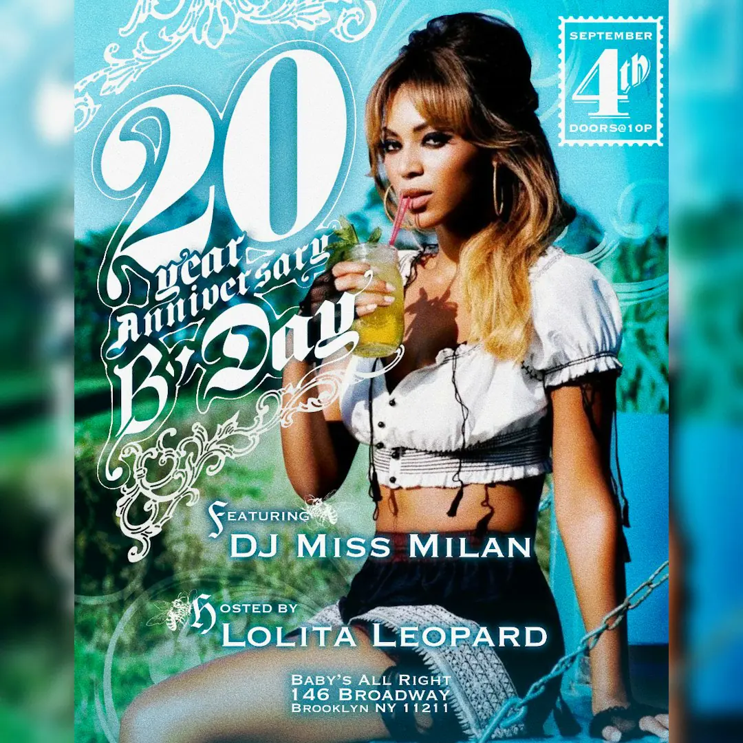 20th Anniversary of Bday