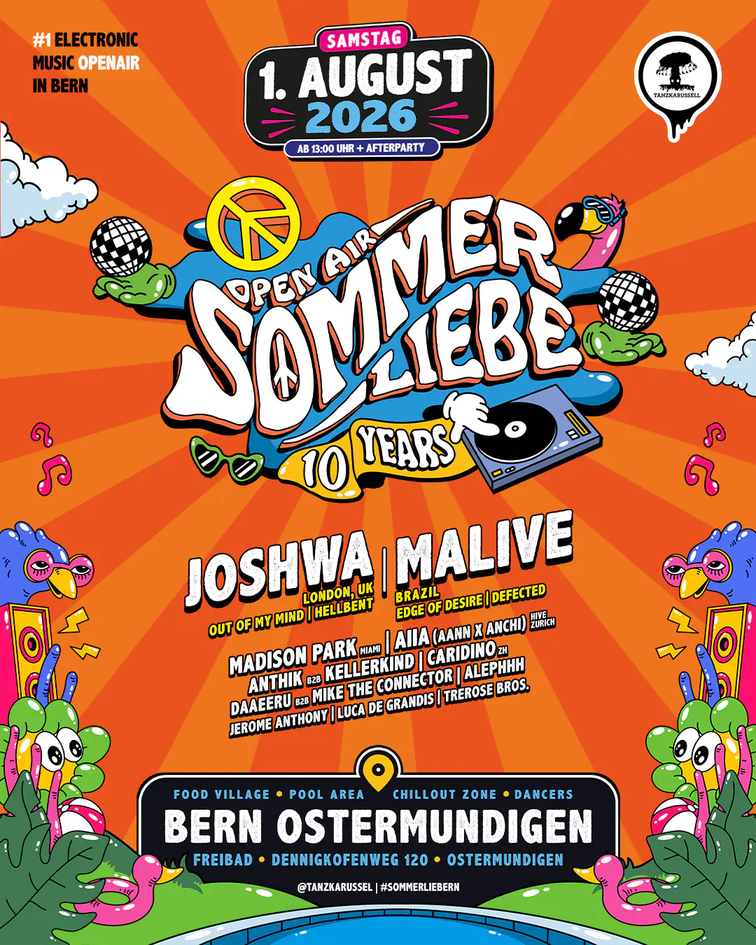SOMMERLIEBE OPENAIR 2026 – 10 Years Anniversary