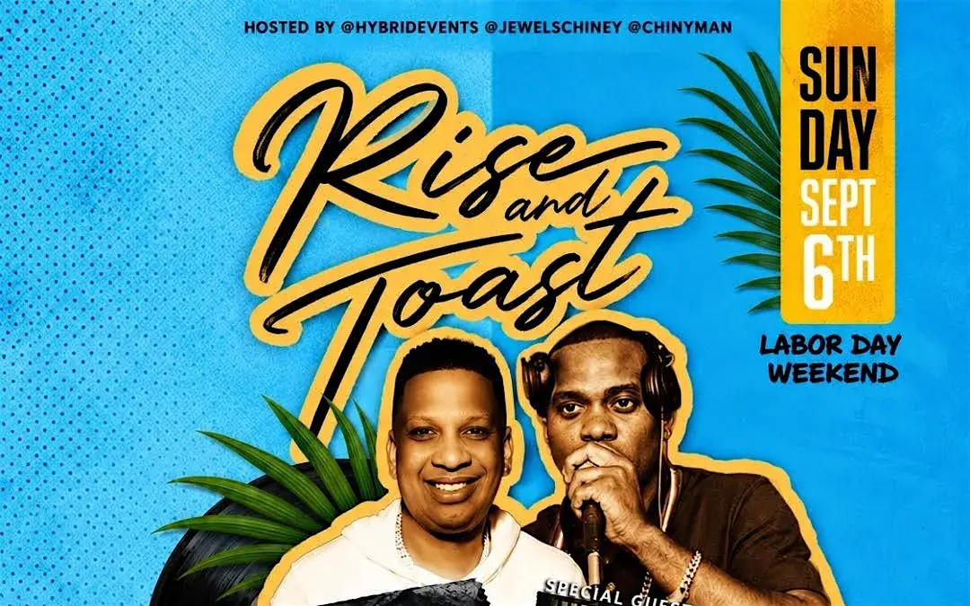 RISE AND TOAST 90s BRUNCH! LABOR DAY WEEKEND