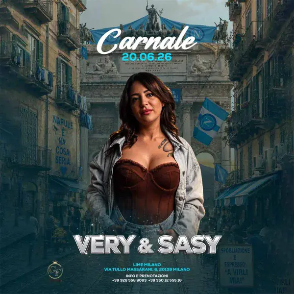 BILLION PRESENTA CARNALE AL LIME MILANO | VERY & SASY LIVE