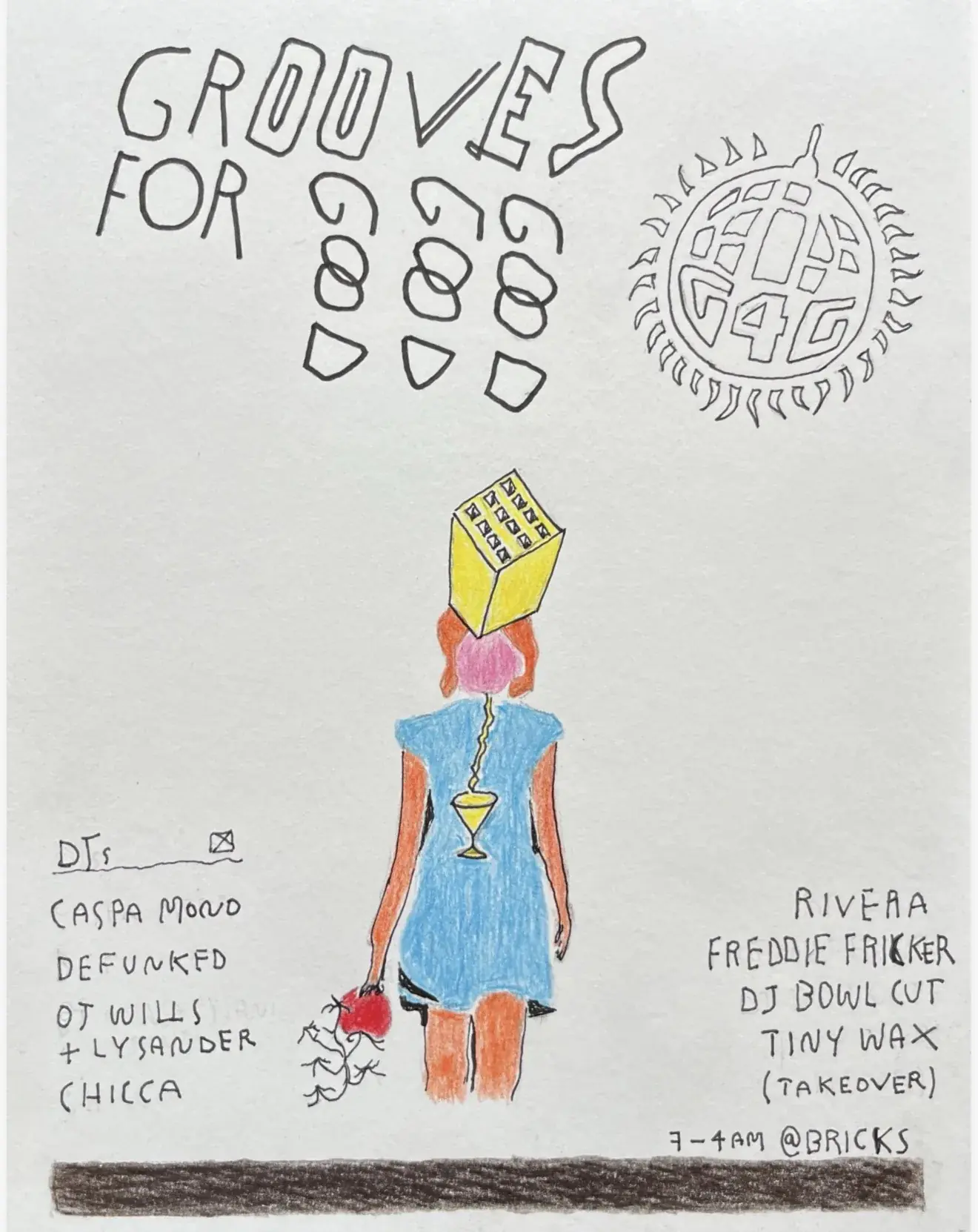 Grooves For Good X Bricks