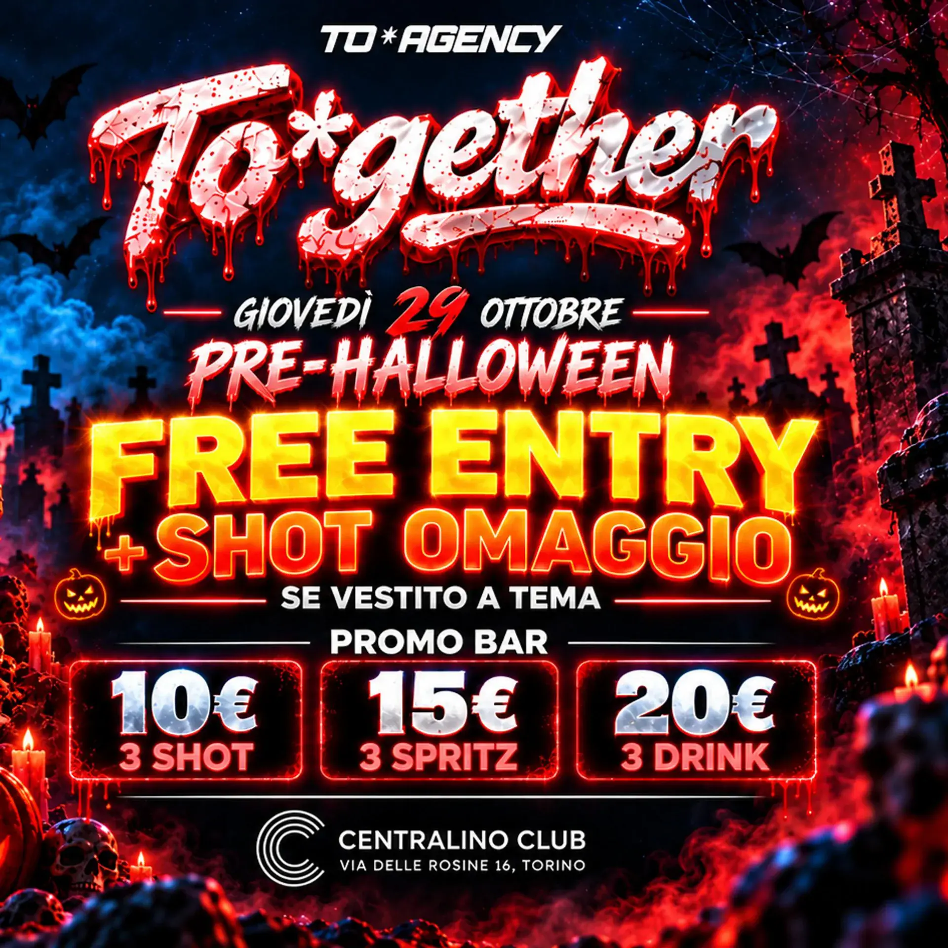 TO*GETHER: Fiesta Erasmus y Universitaria