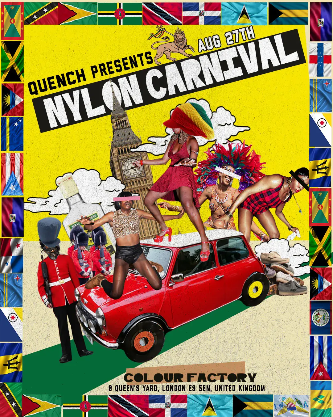 QUENCH presents: NyLon Carnival i