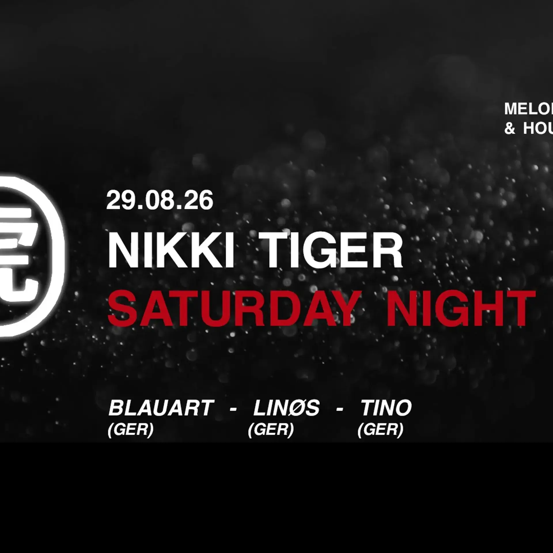Nikki Tiger Saturday presents Blauart & Friends