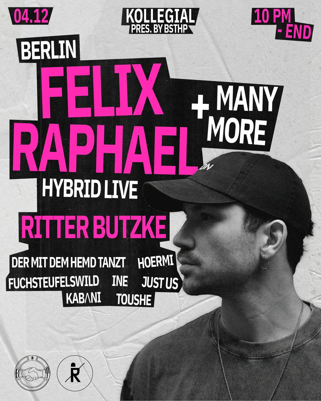 KOLLEGIAL pres. by BSTHP - with Felix Raphael [hybrid LiVE] and many more