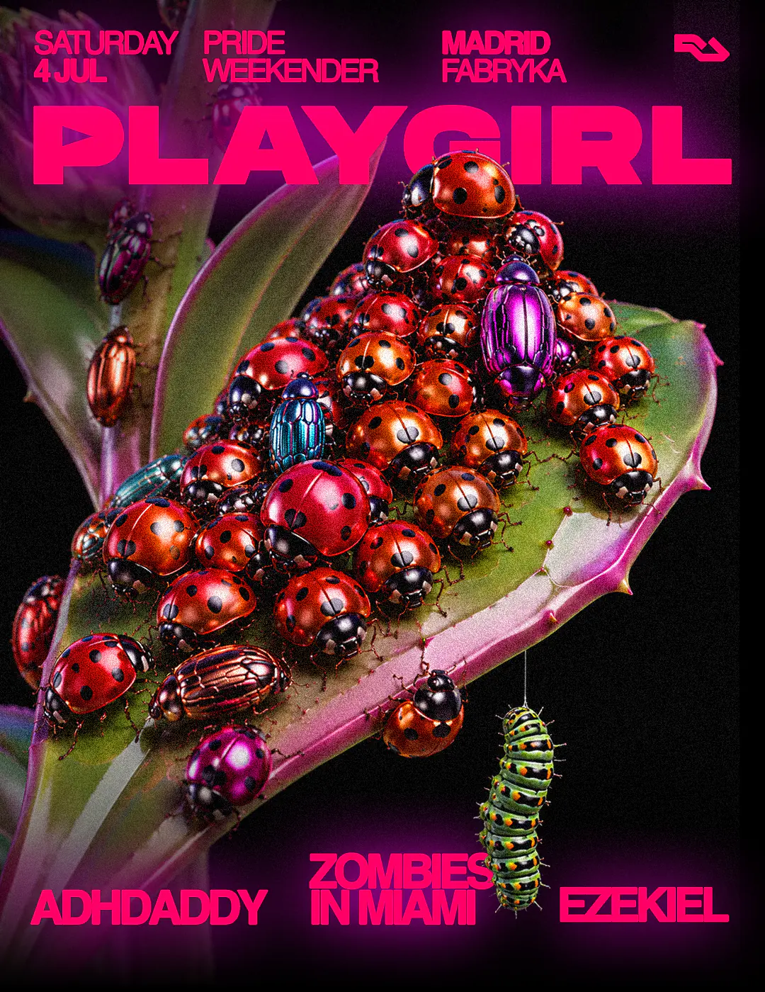 PLAYGIRL - SATURDAY PRIDE EDITION & 4th ANNIVERSARY