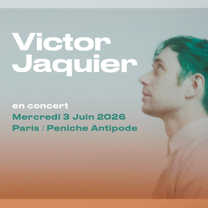 Victor Jaquier / en concert à Paris, Péniche Antipode