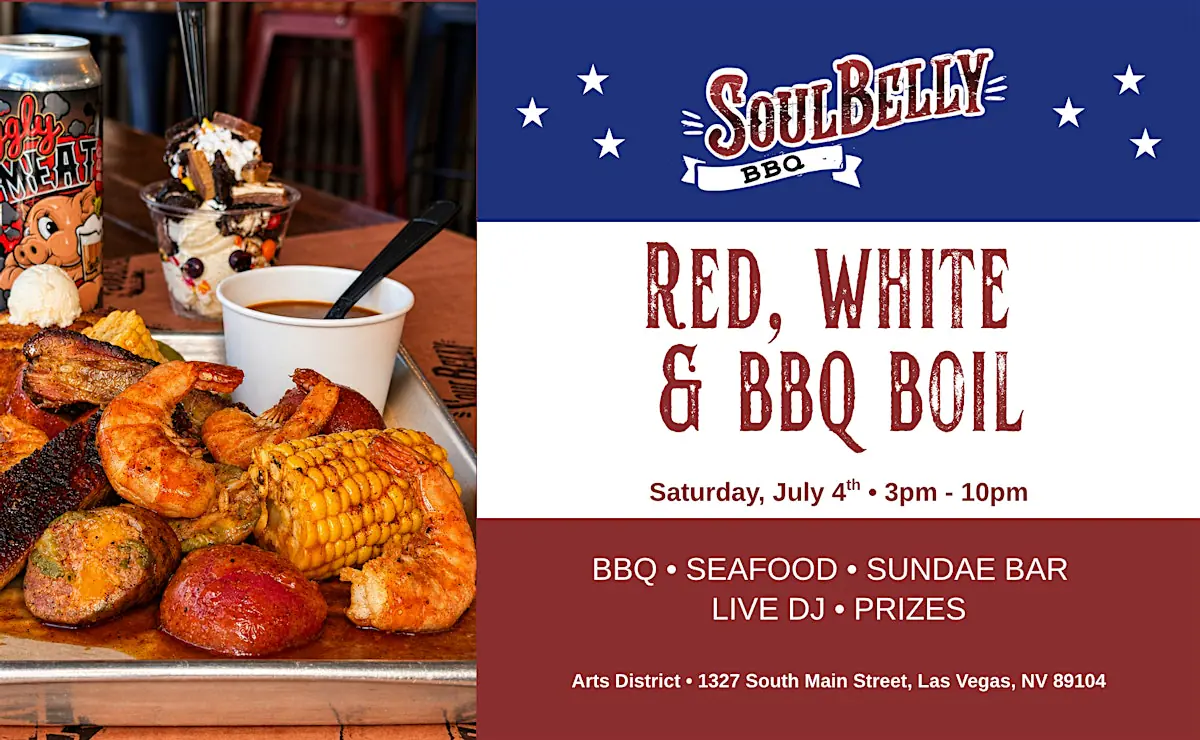 July 4th - Red, White & BBQ Boil
