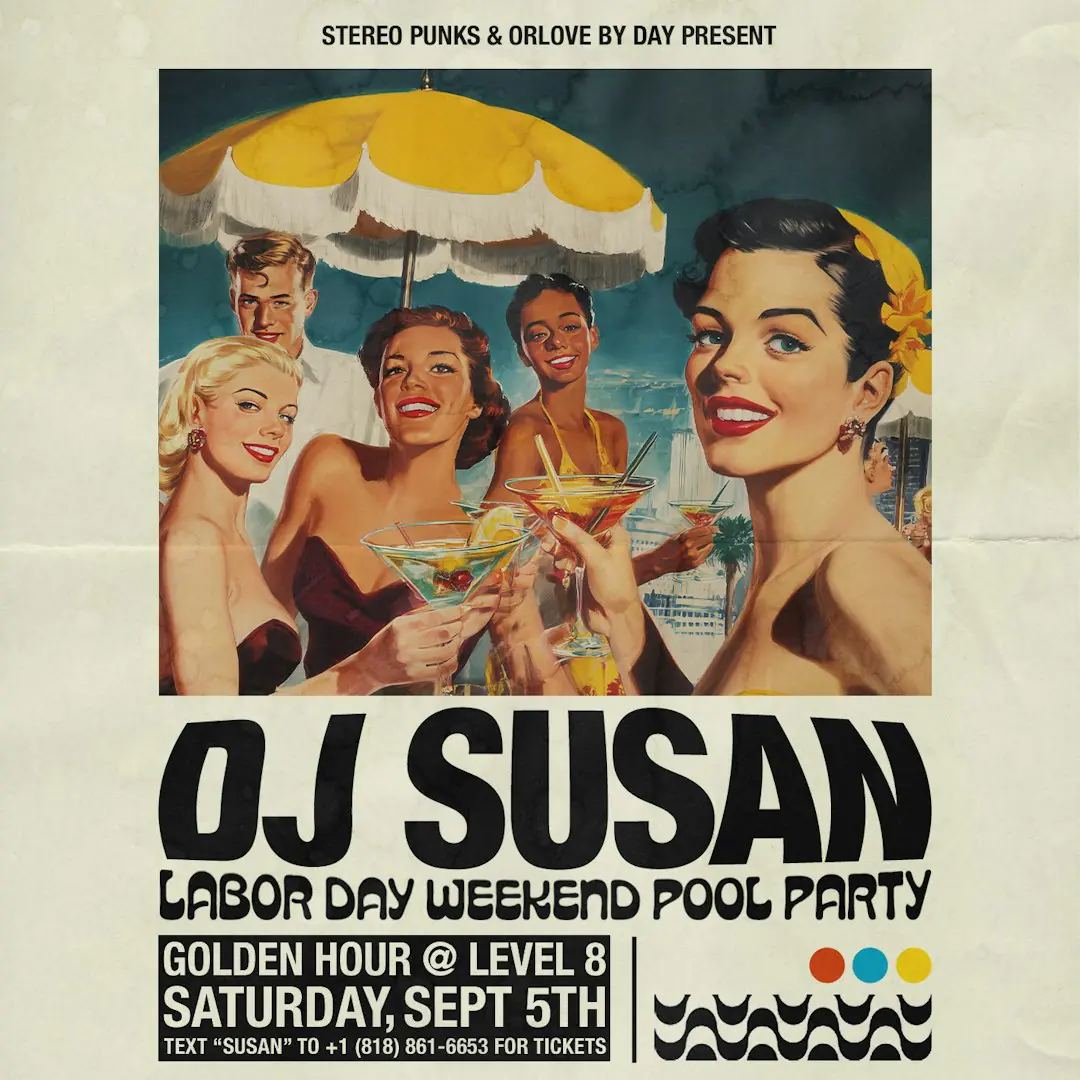 DJ Susan (Labor Day Weekend Pool Party)