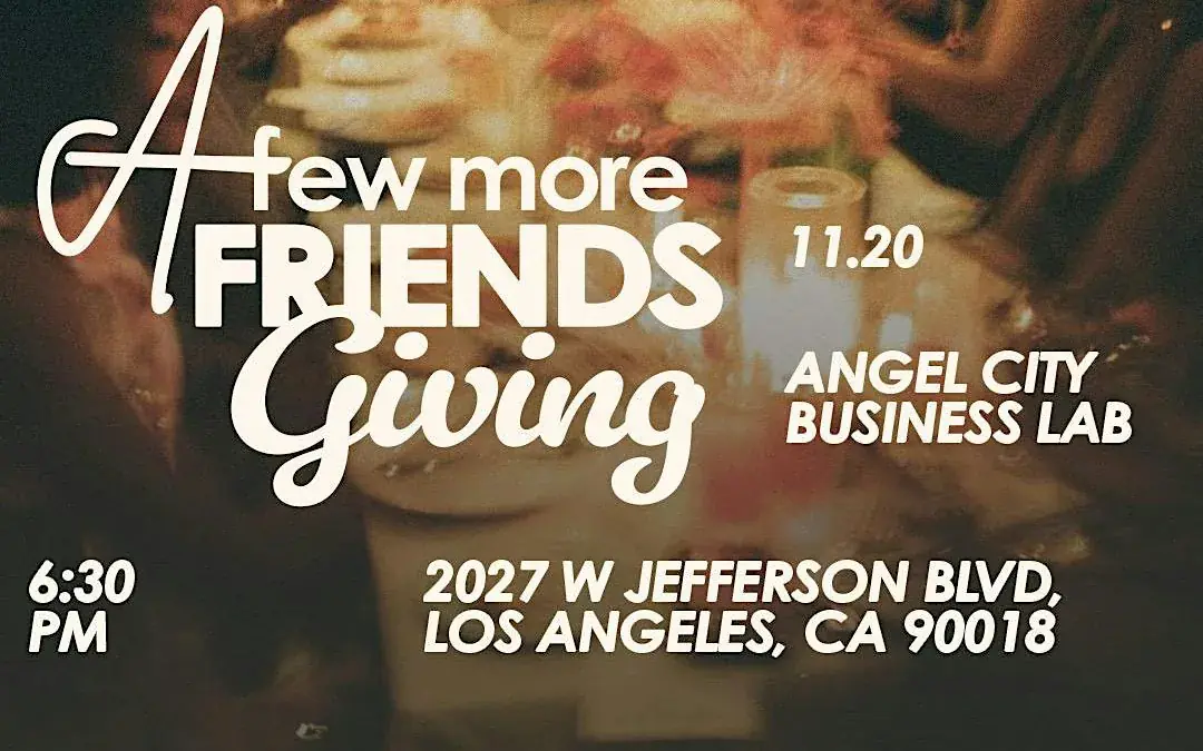 A Few More Friendsgiving