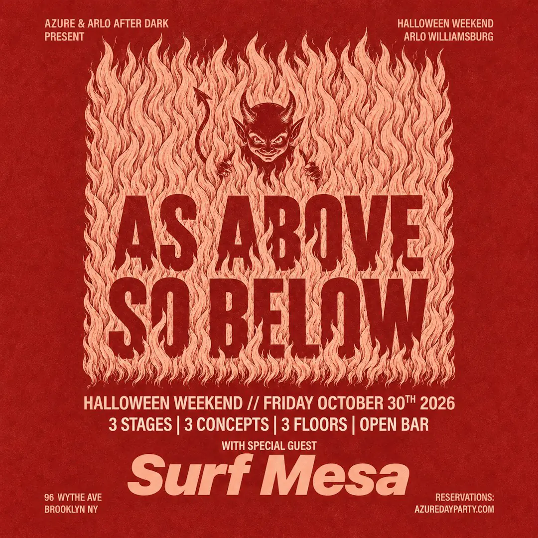 Azure Presents As Above So Below - Halloween Weekend 10 / 30