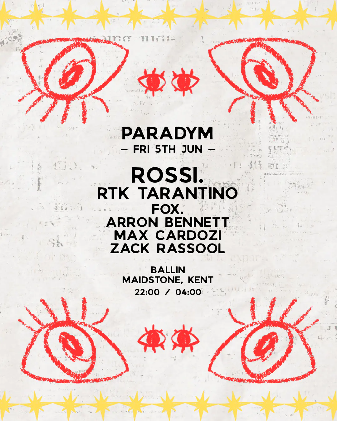 Paradym: Rossi, RTK Tarantino