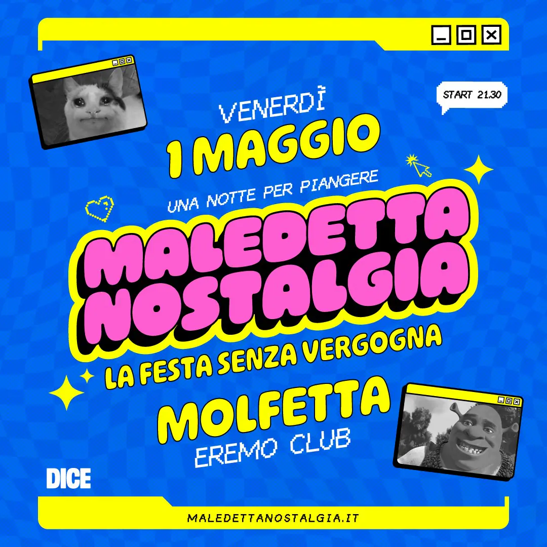 NOSTALGIE MAUDITE au Eremo Club