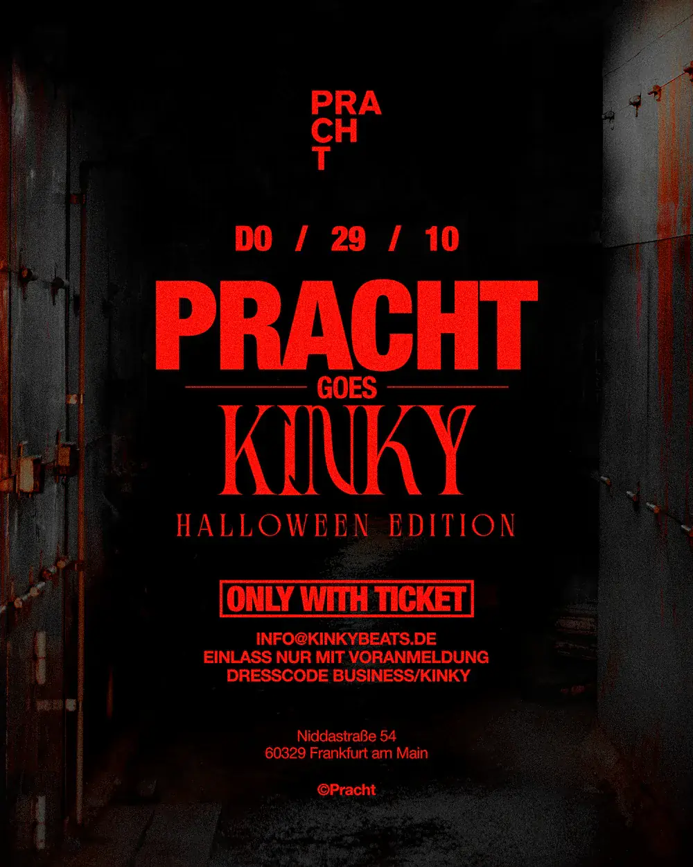 Pracht goes KINKY · Édition Halloween