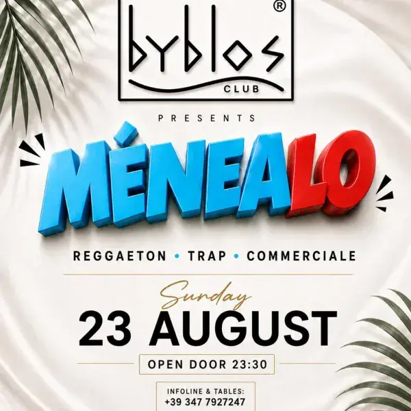MÈNEALO | Byblos Club