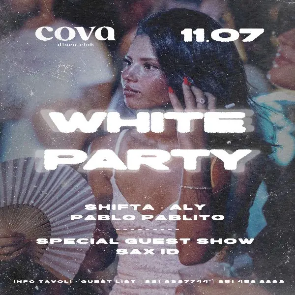 White Party at Cova Beach Club