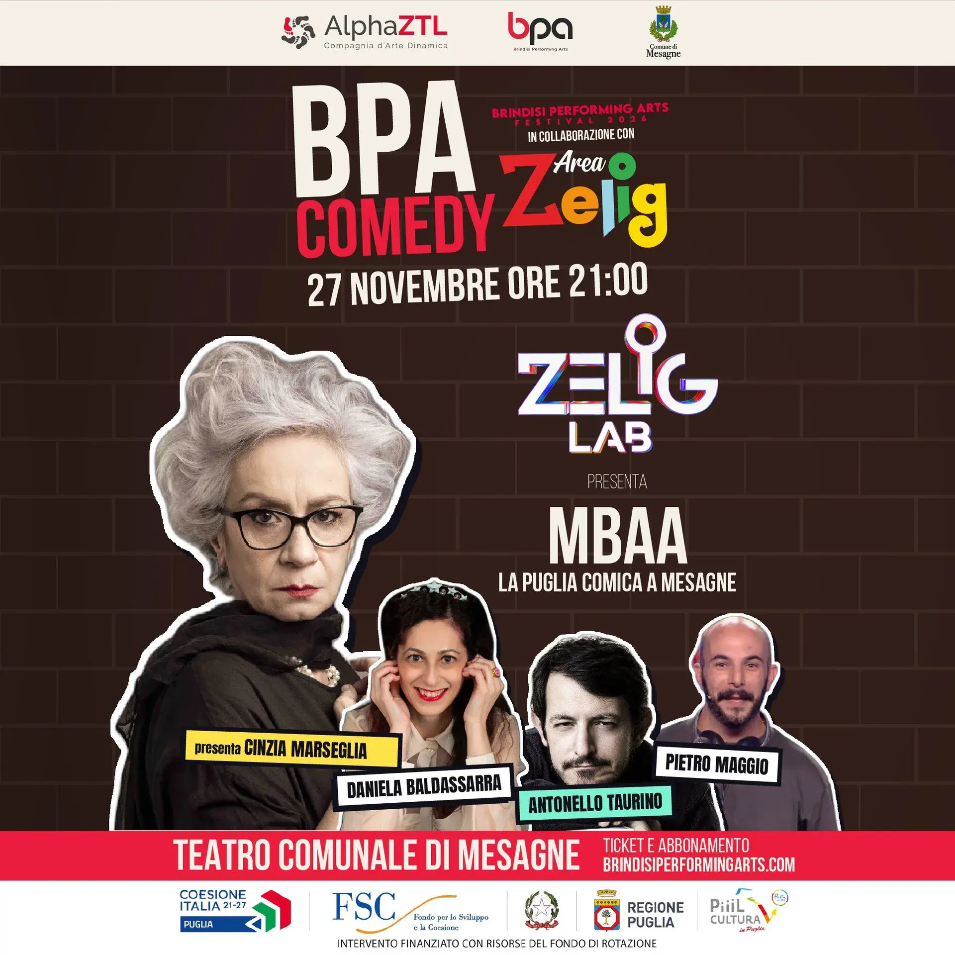 MBAA - Comedia pugliese en Mesagne