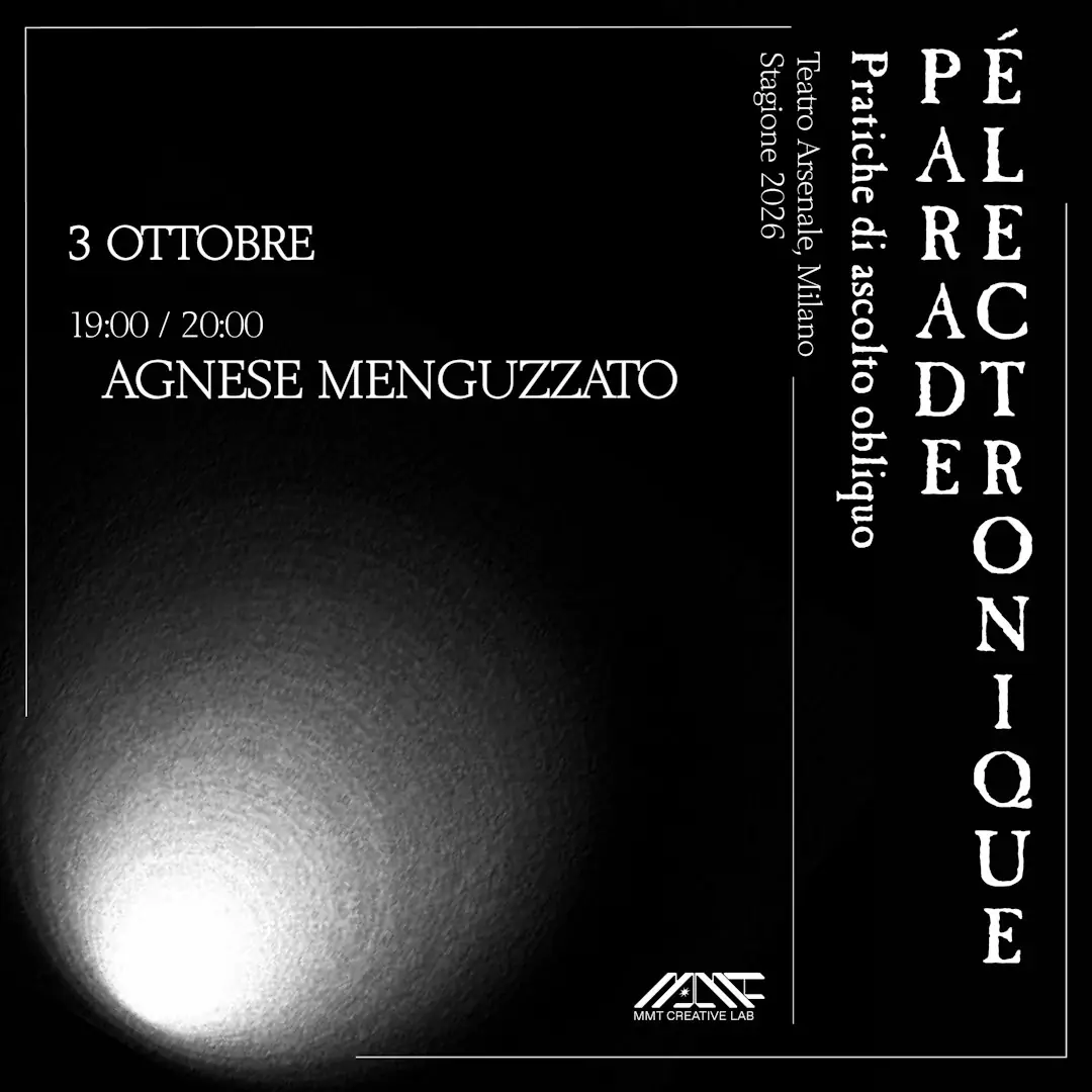 Parade Électronique: Jacopo Cenni