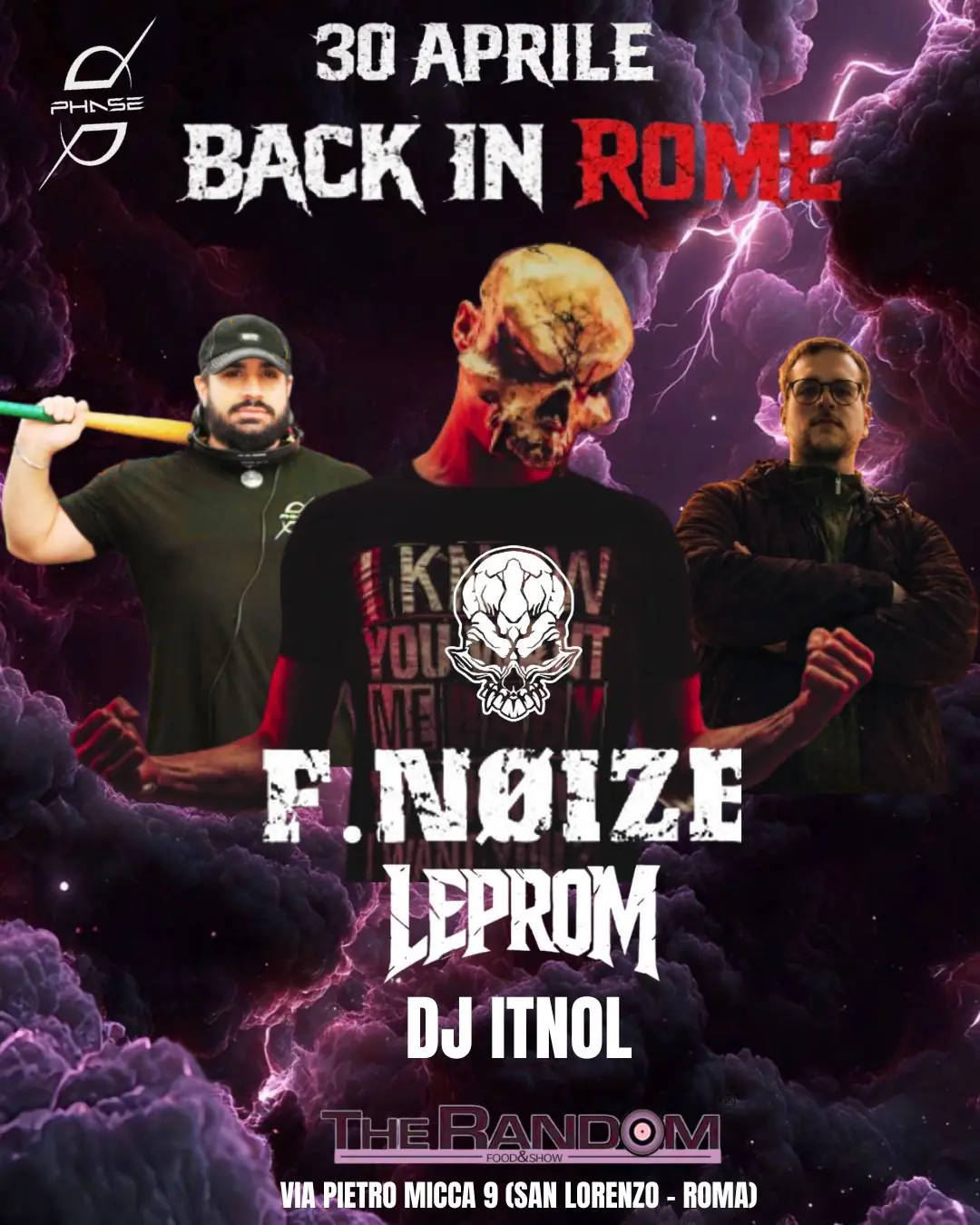 F.Noize Back in Rome