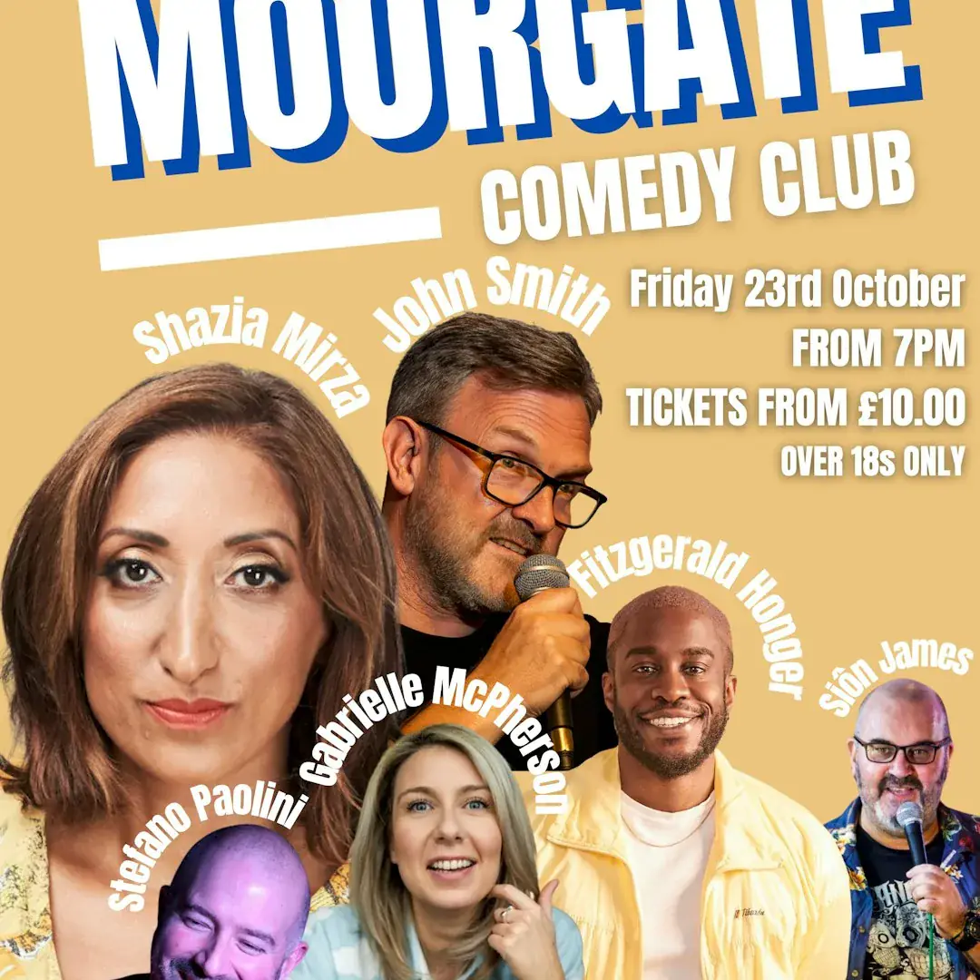 Moorgate Comedy Club: Shazia Mirza & more