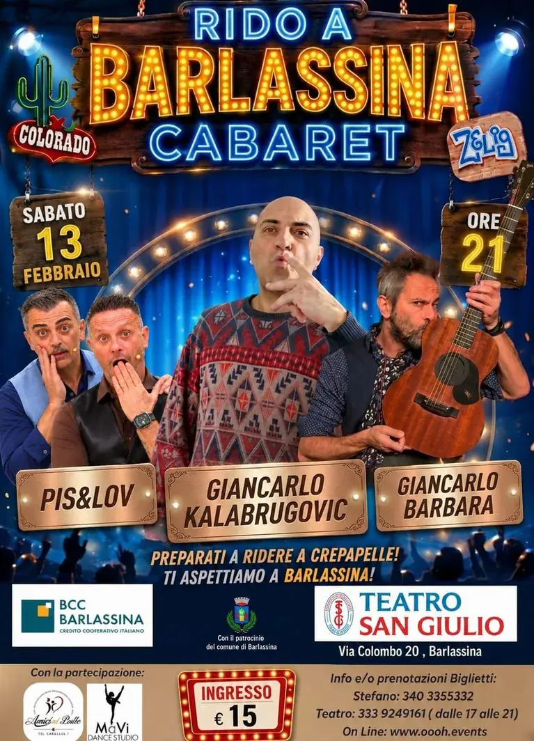 RIDO A BARLASSINA – CABARET
