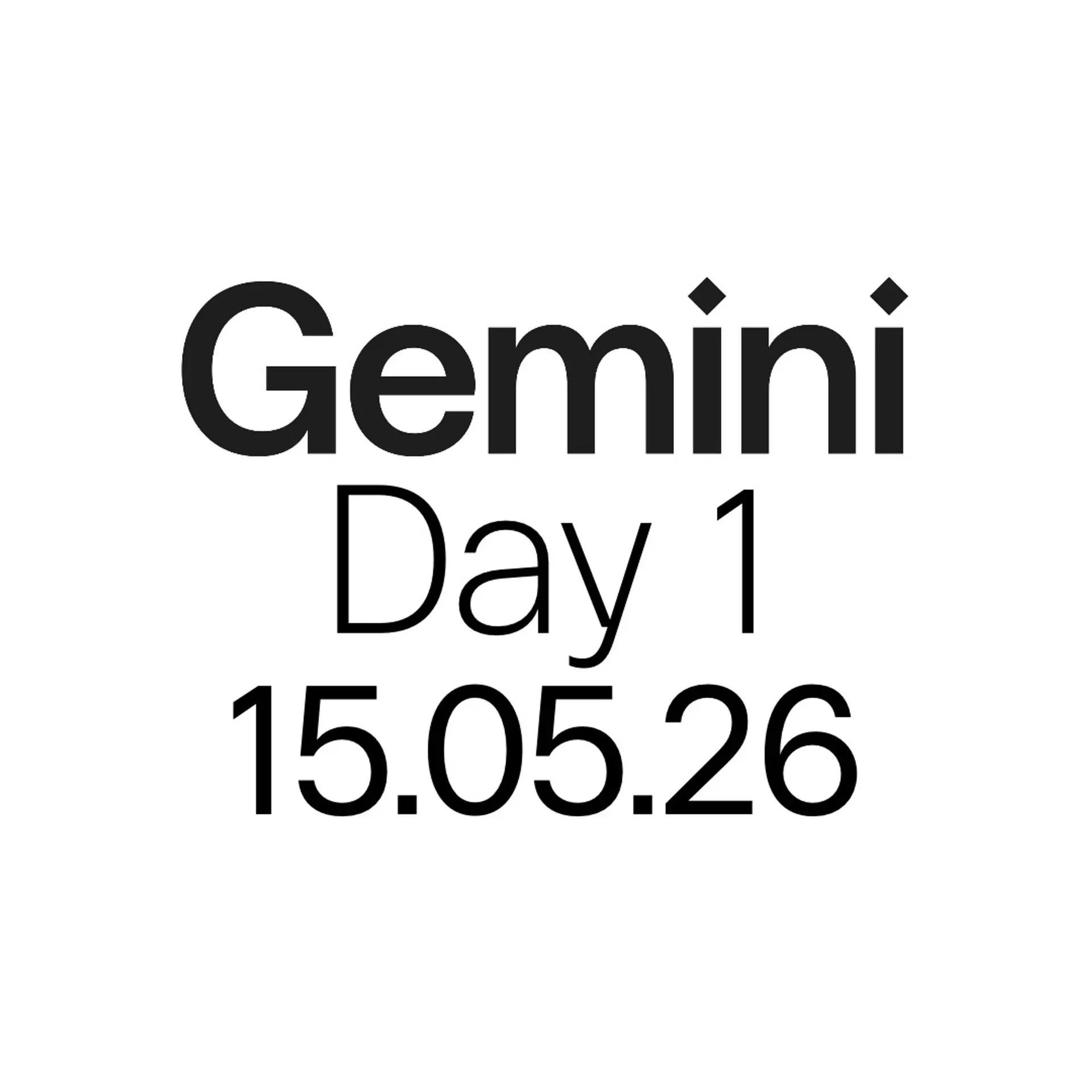Gemini Festival 2026 | Full Pass