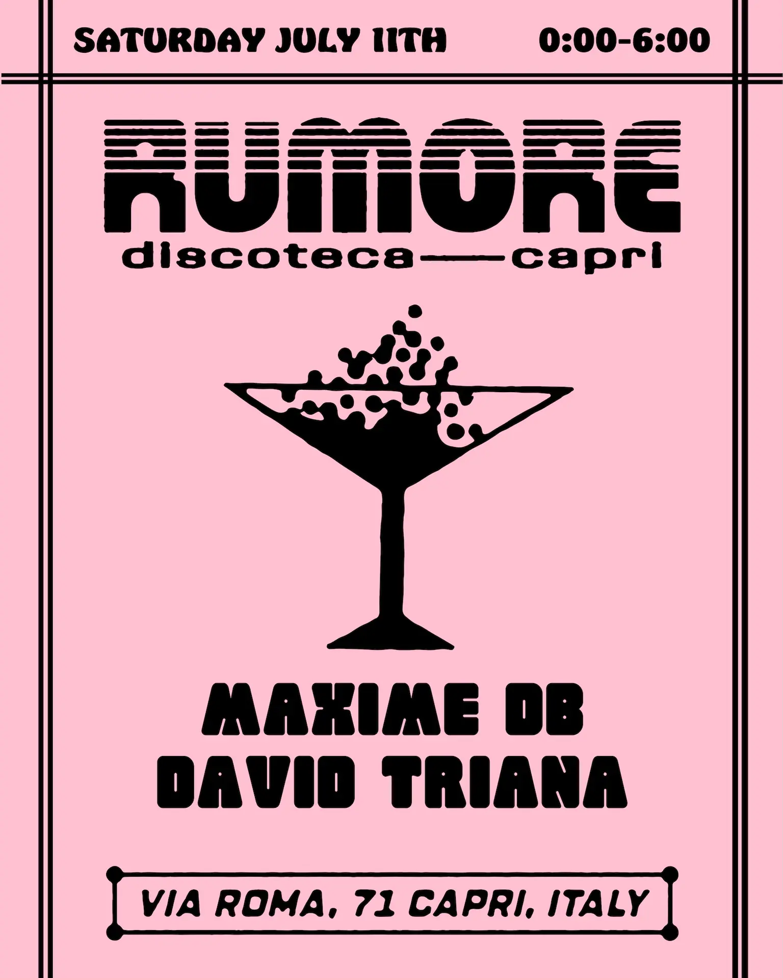 Rumore Season 26 Party N°22 W / Maxime dB & David Triana