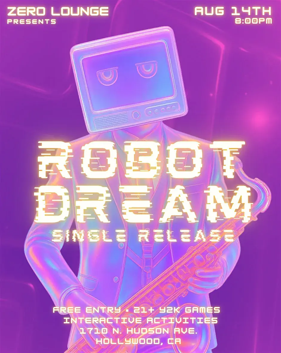 Robot Dream Single Release Party