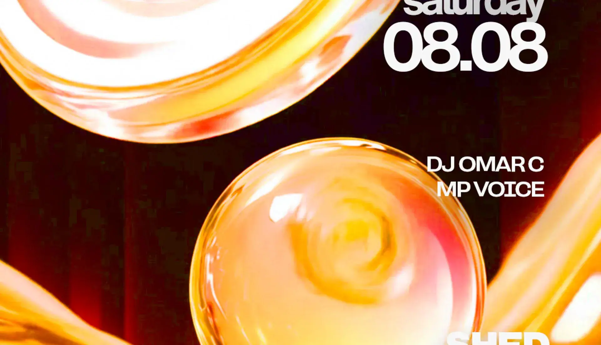 SHED SATURDAY - 08.08 - SHED SUMMER CLUB