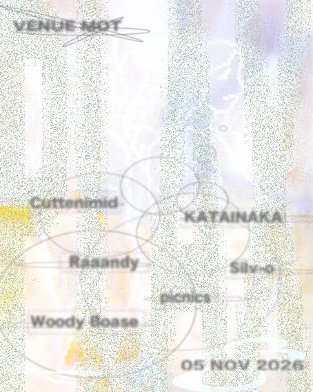 PLAX: Cuttenimid, KATAINAKA, picnics, RAAANDY, Silv-o, Woody Boase