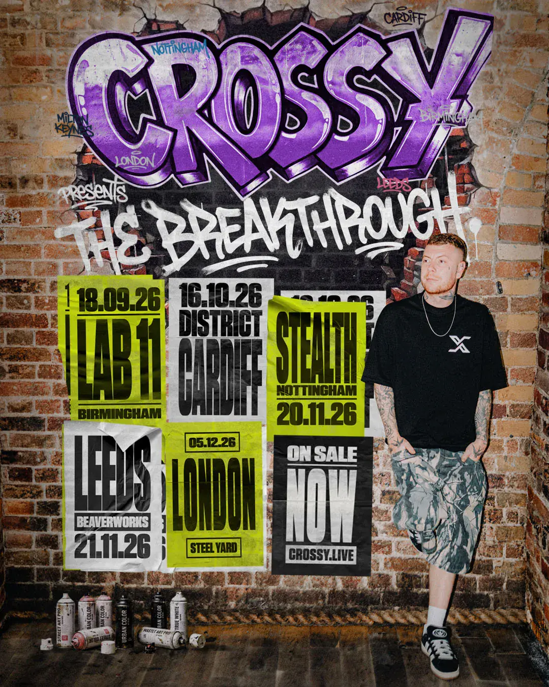 Crossy presenta: The Breakthrough - London