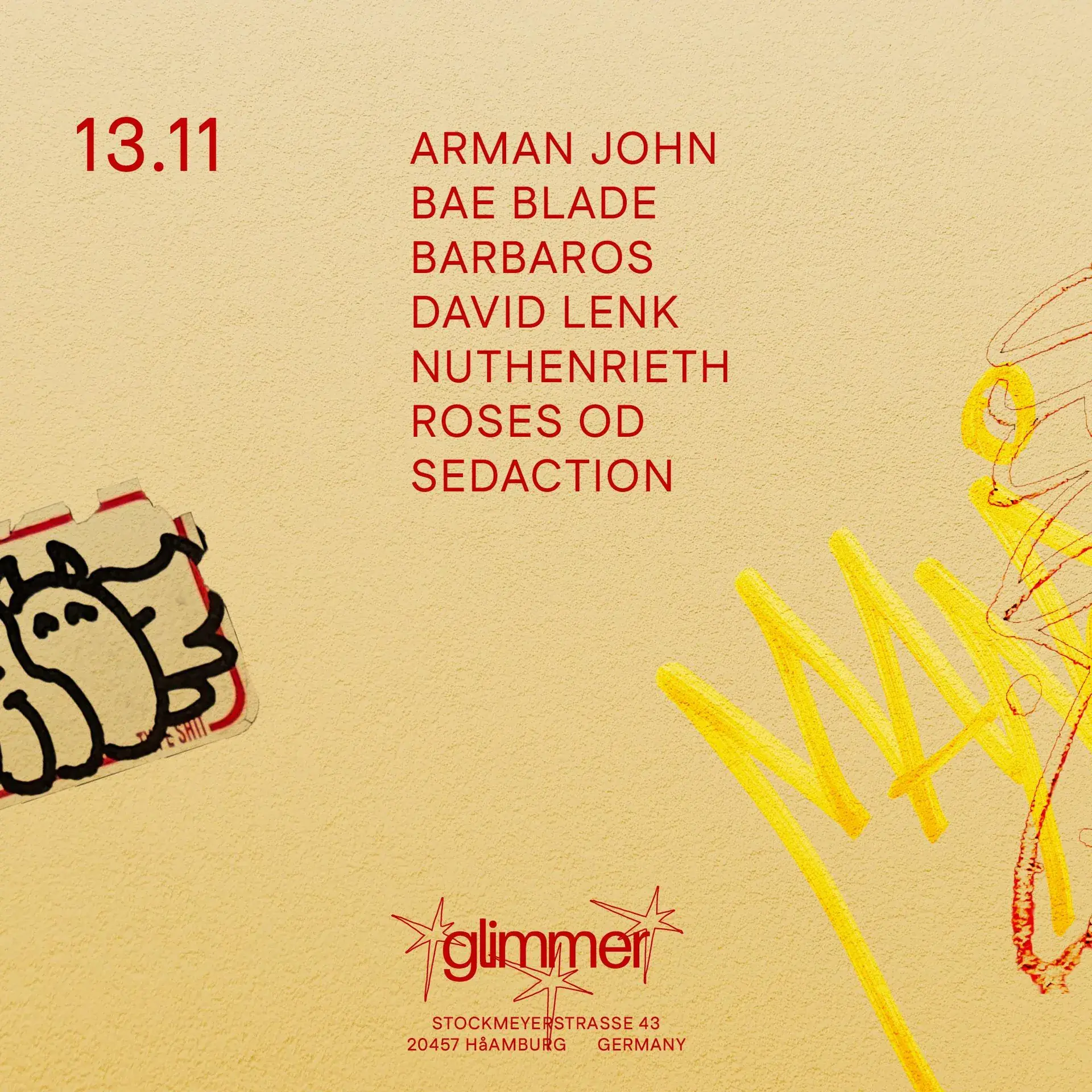 glimmer glubnacht w / Arman John & Bae Blade