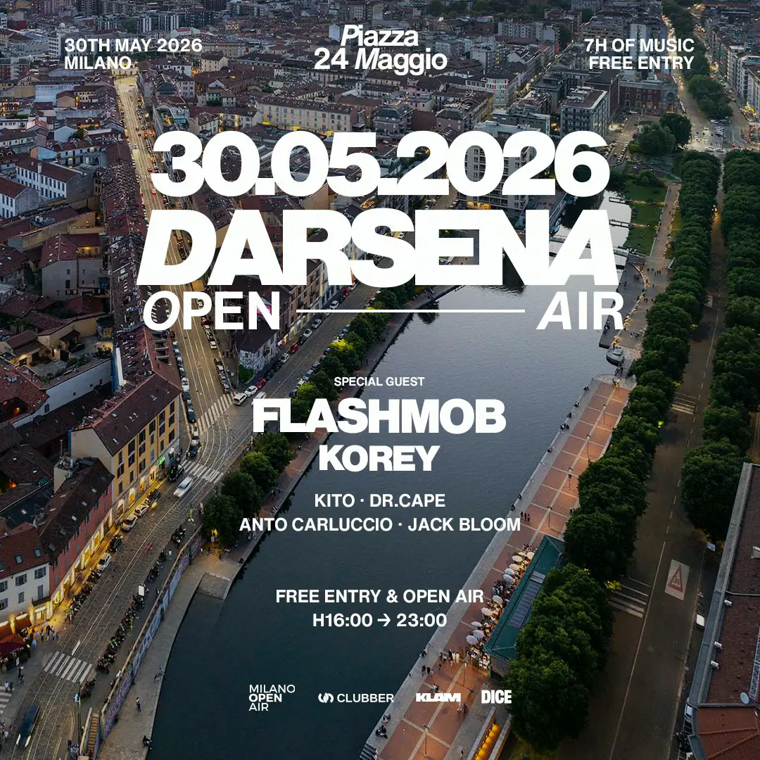 Darsena al aire libre - Piazza 24 Maggio