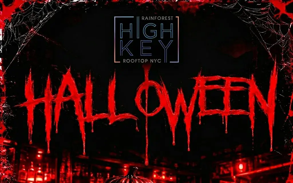 SOIRÉE D’HALLOWEEN 2026 AU HIGHKEY RAINFOREST ROOFTOP