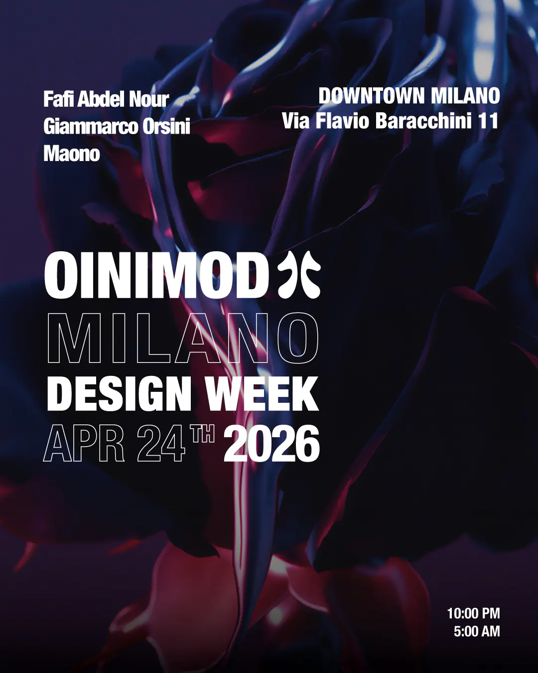 OINIMOD - Design Week - Milano