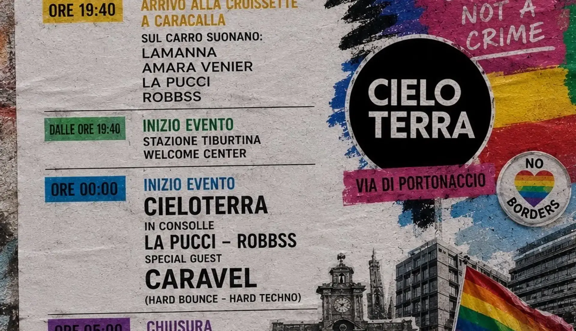 CIELOTERRA Pride 2026 con Caravel