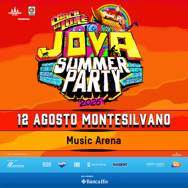 Jova Summer Party 2026 - Lorè's Ark