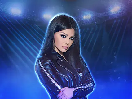 Haifa Wehbe and Ahmed Saad