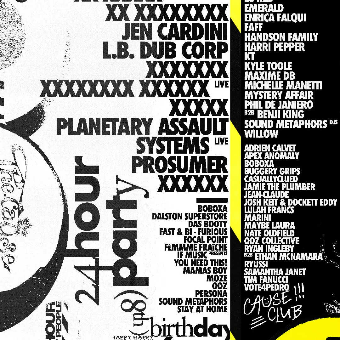 The Cause ∞ Forever: 8th Birthday - 24hr Non-Stop