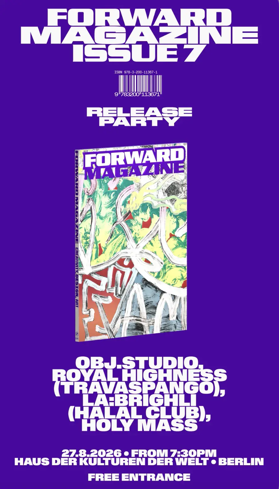 Forward Festival Magazine Party