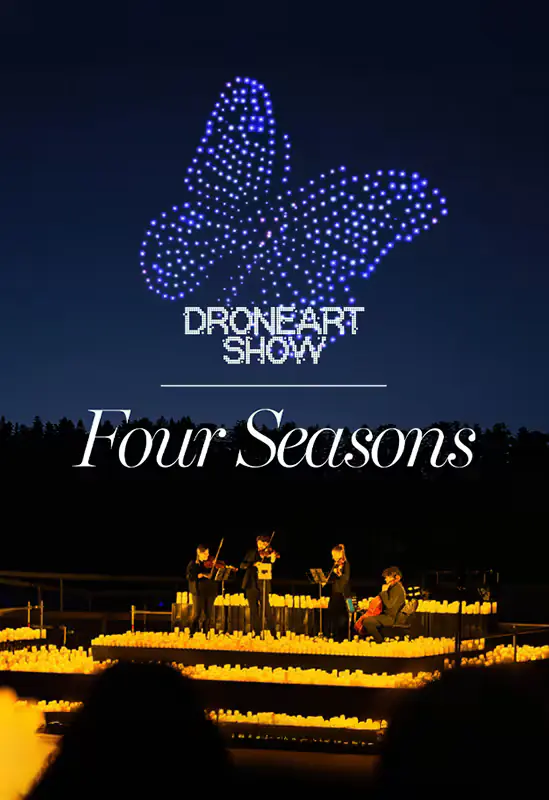 DroneArt Show: Les Quatre Saisons