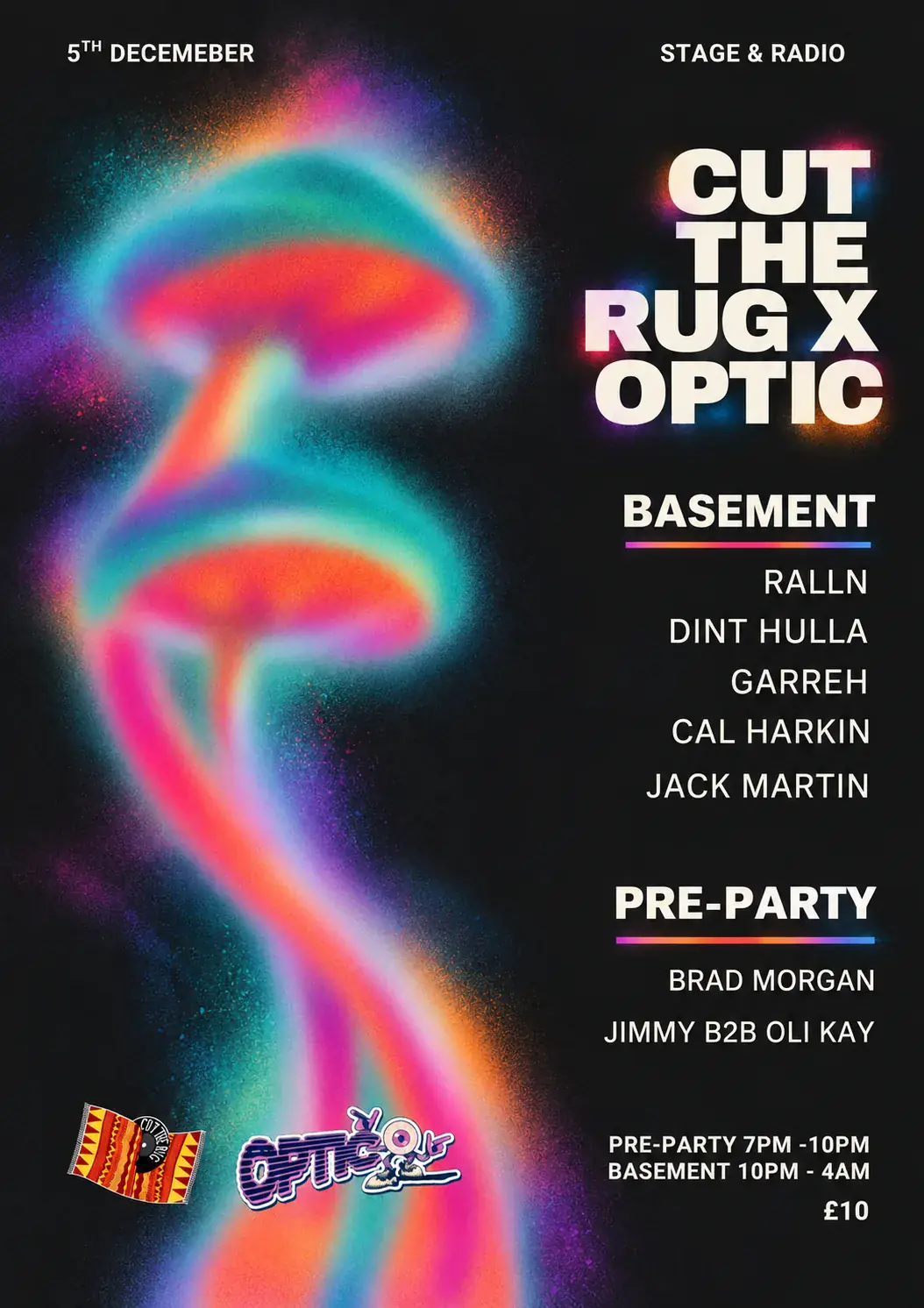 Cut the Rug x OPTIC