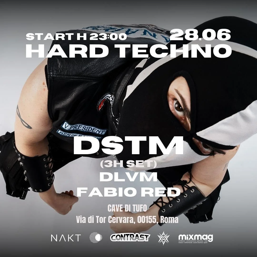 Friday at Cave di Tufo: HARD TECHNO