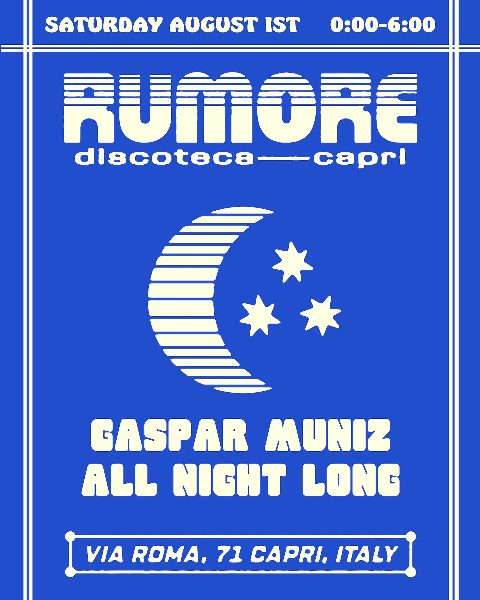Rumore Season 26 Party N°30 W / Gaspar Muniz