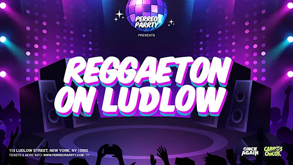 Reggaetón en Ludlow - Fiesta de baile latino y reggaetón en Mehanata NYC