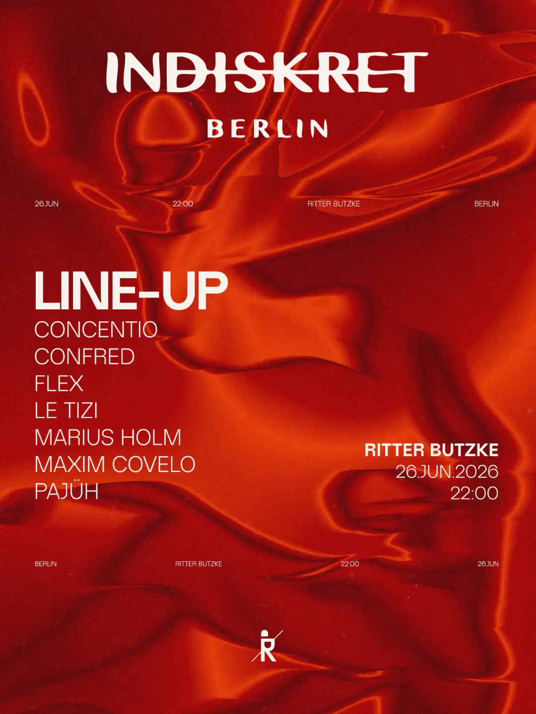 INDISKRET BERLIN Nighttime Open Air