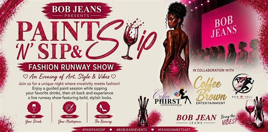 Paint and Sip Fashion Show