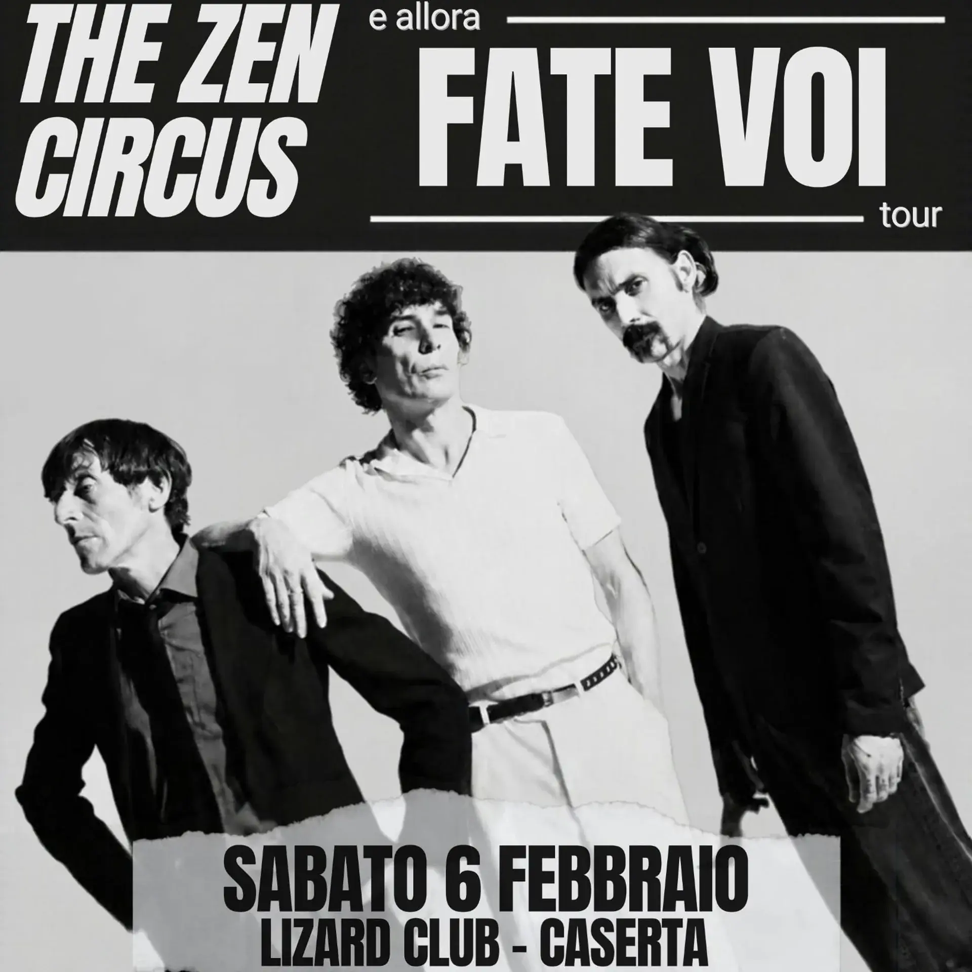 The Zen Circus - Fate Voi Tour 2027